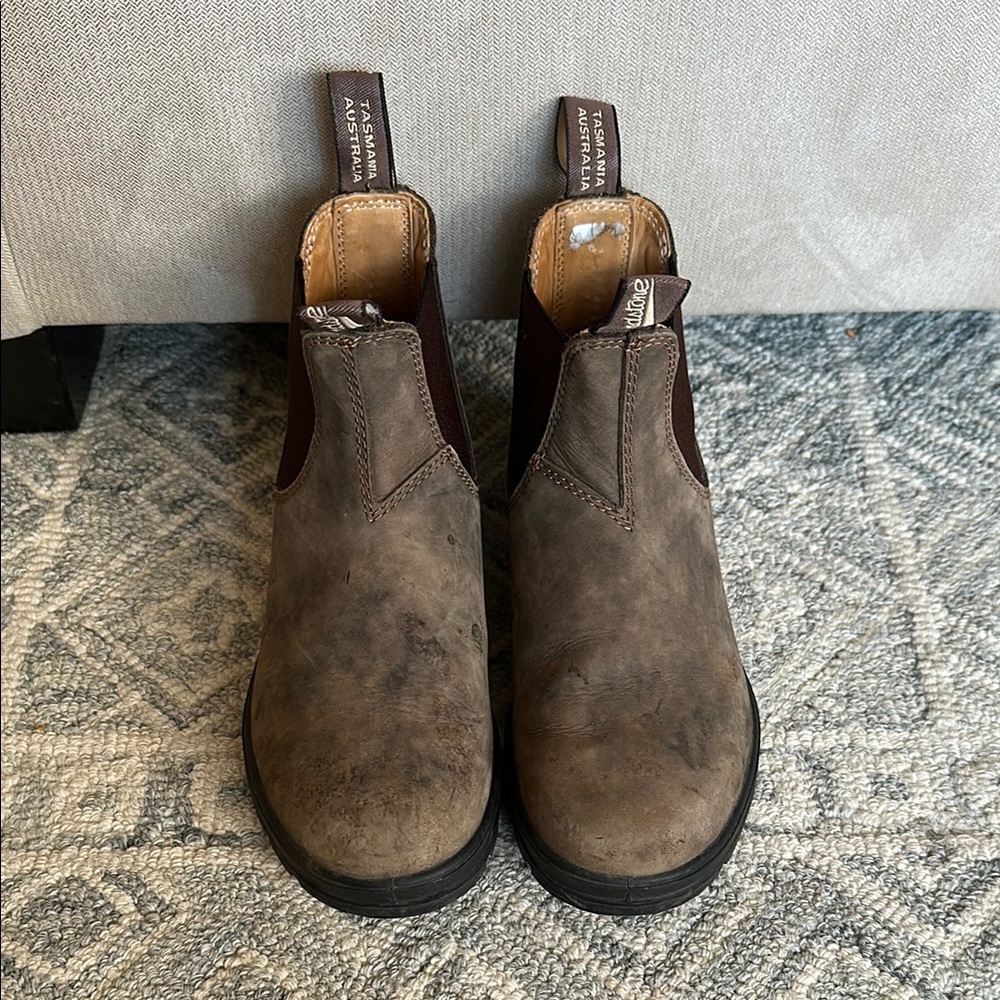 Blundstone Classic 585 Rustic Brown Chelsea Boots